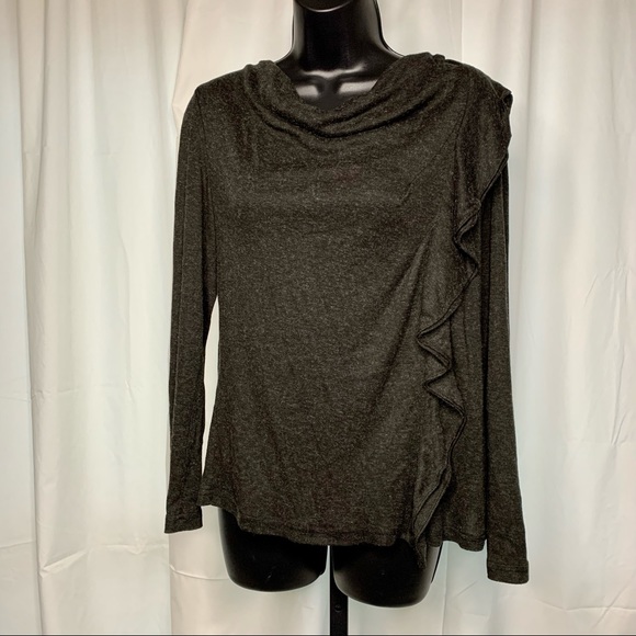 Program Soft Ruffle Sweater Top - Picture 2 of 8